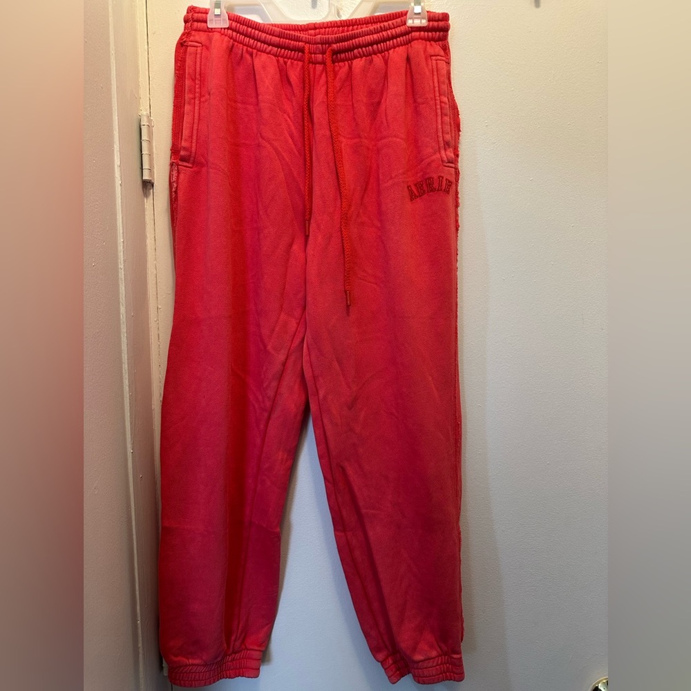 Hot Pink Aerie Sweatpants